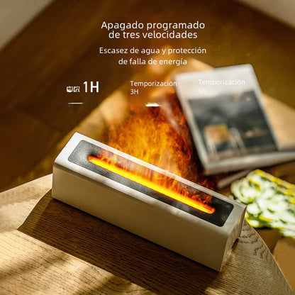 New USB Colorful Flame Aroma Diffuser for Home Office