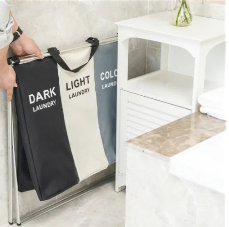 Laundry Basket and Storage Bin Combination